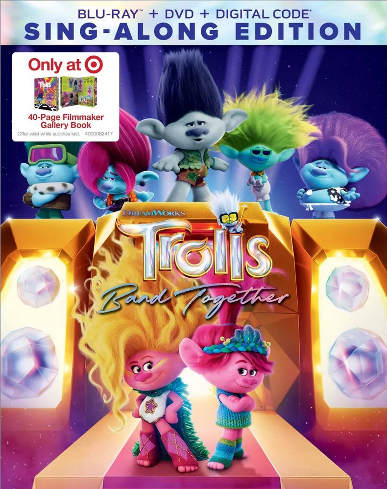 Trolls Band Together w/ Booklet (Exclusive) – Blurays For Everyone