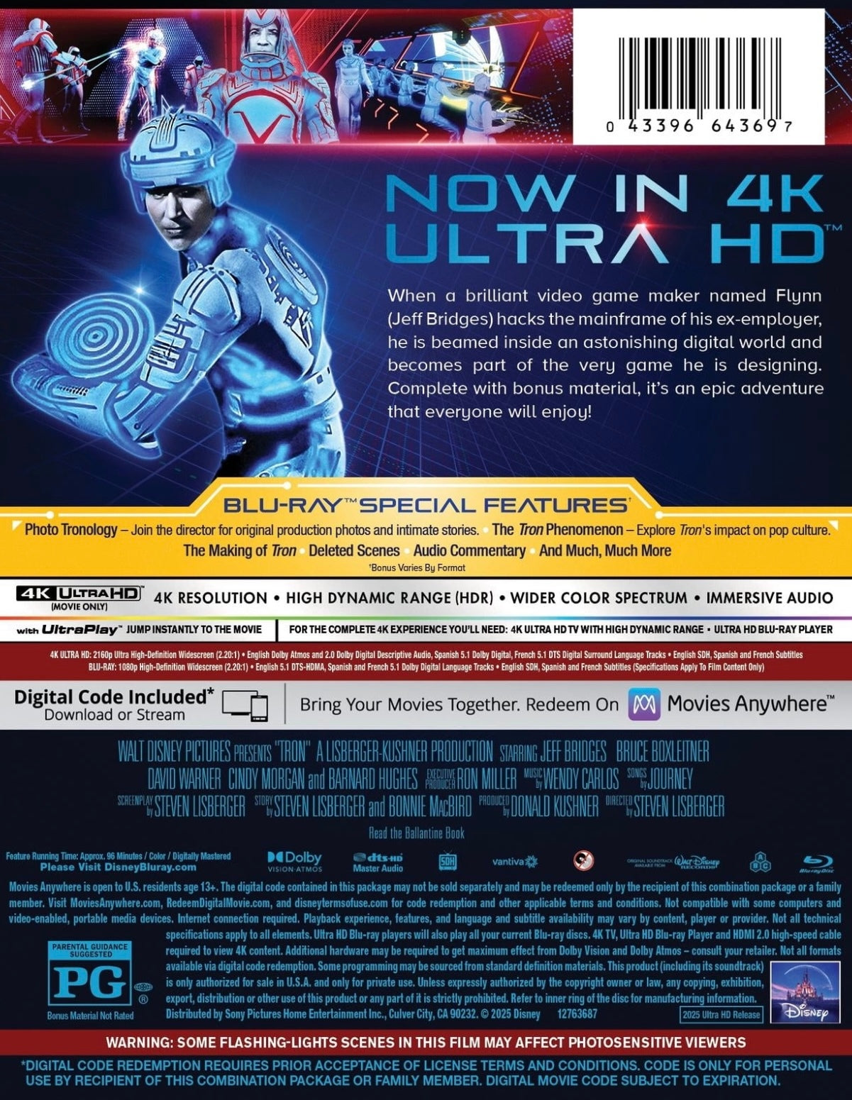 Tron 4K SteelBook (1982)