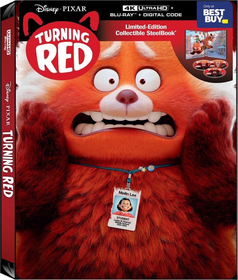 Turning Red 4K SteelBook (Exclusive)