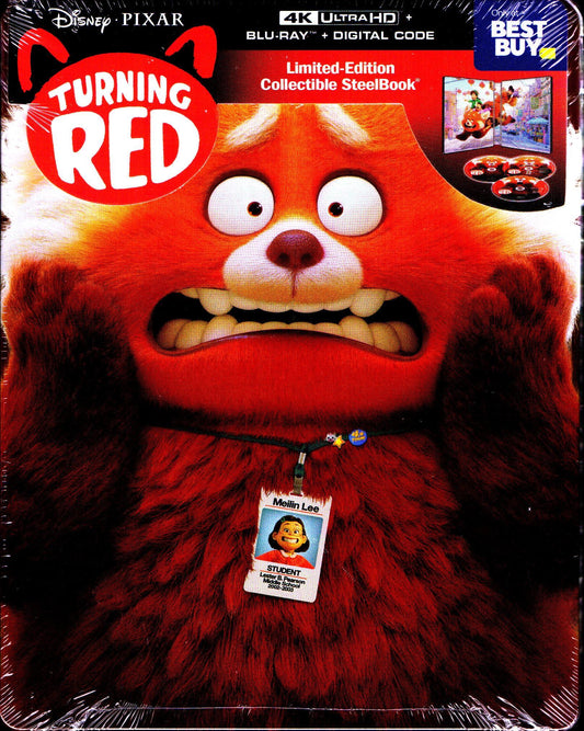 Turning Red 4K SteelBook (Exclusive)