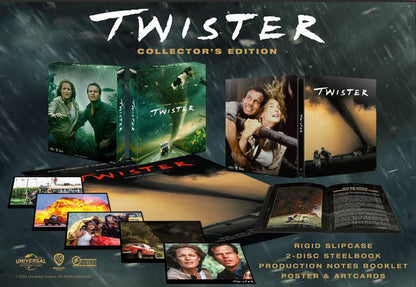 Twister 4K Full Slip SteelBook: Ultimate Collector's Edition (1996)(UK)