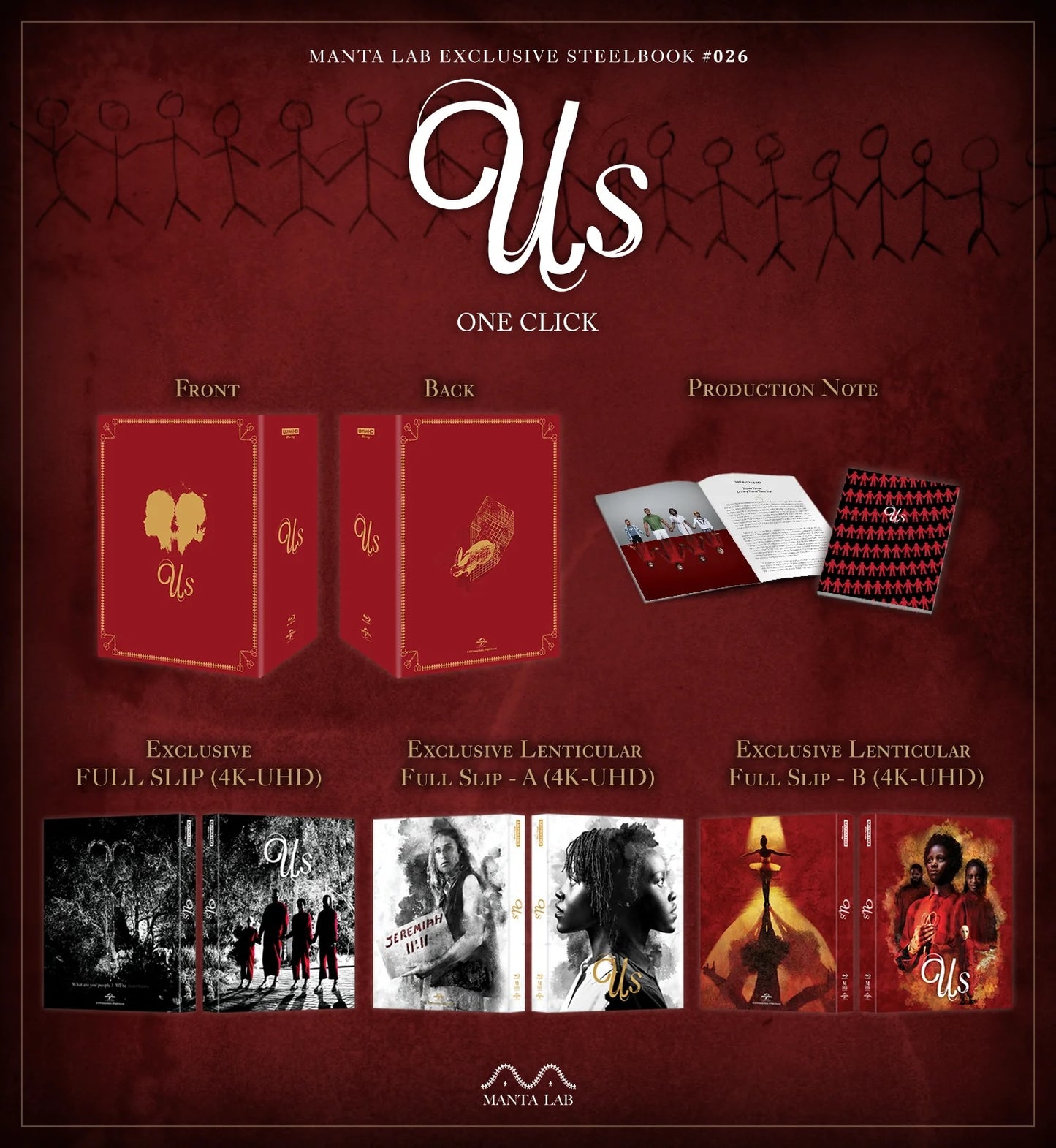 US 4K 1-Click SteelBook (2019)(ME#26)(Hong Kong)