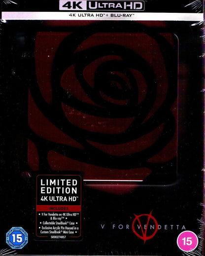 V For Vendetta 4K SteelBook: Titans of Cult #7 (UK)