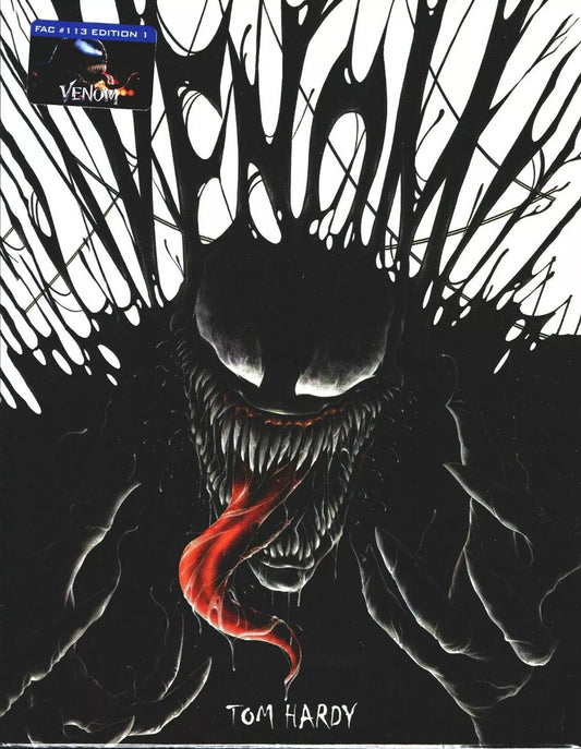 Venom 3D XL Full Slip SteelBook + Lenticular Magnet (2018)(FAC#113)(Czech)