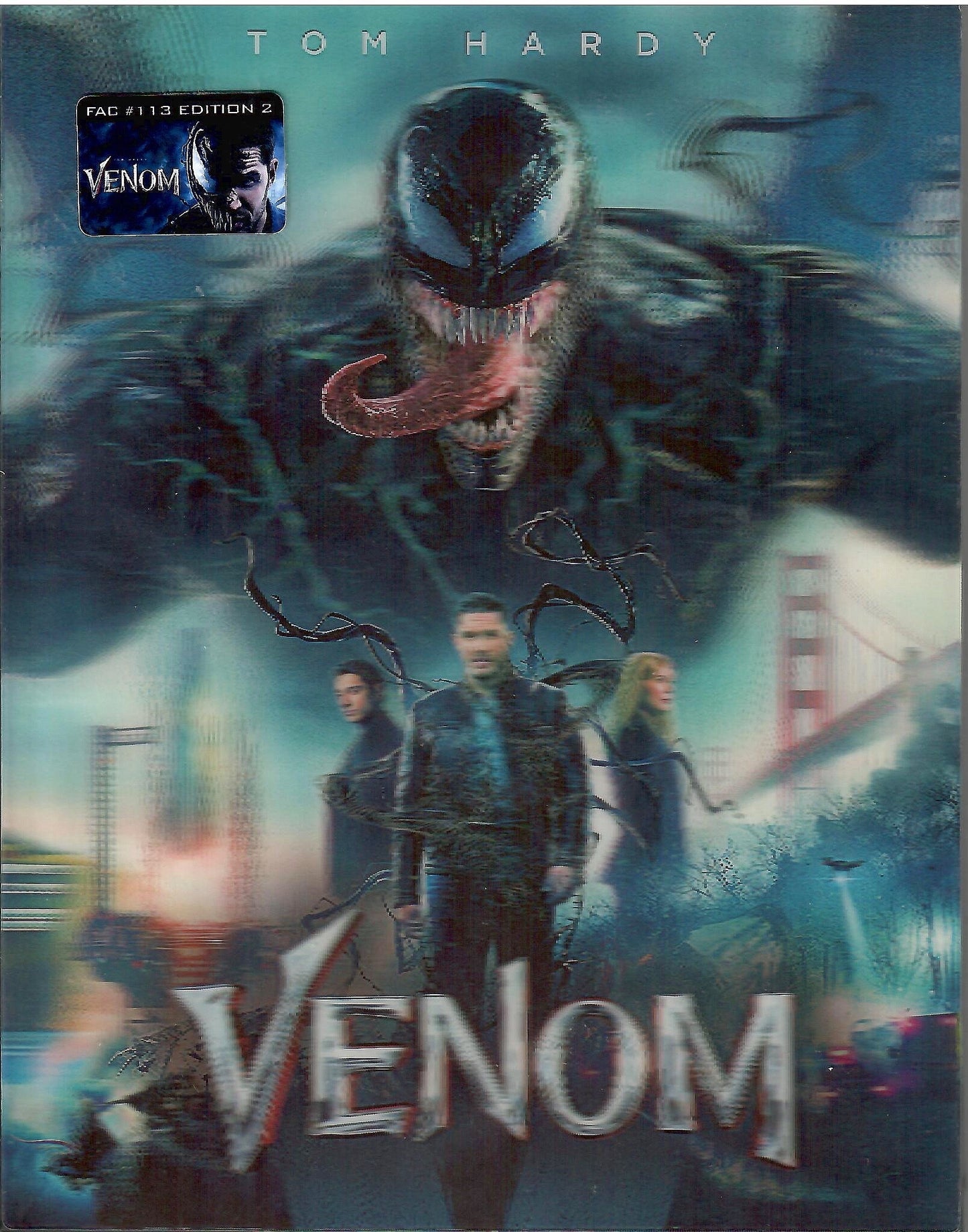 Venom 3D XL Double Lenticular SteelBook (2018)(FAC#113)(Czech)