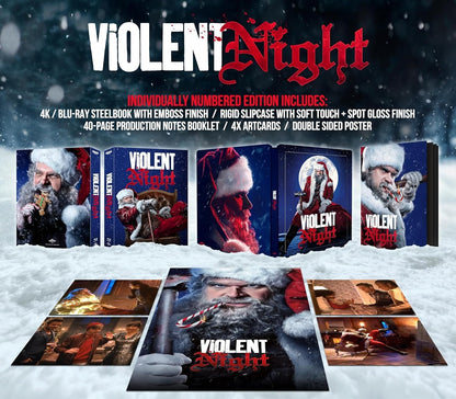 Violent Night 4K Full Slip SteelBook (UK)