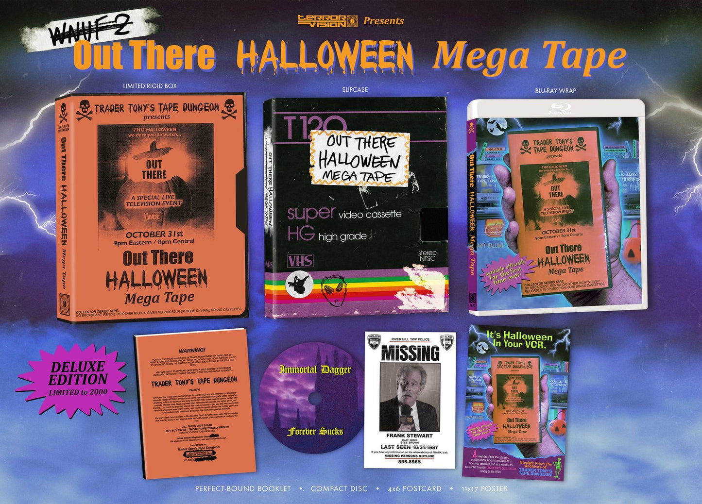 WNUF2: Out There Halloween Mega Tape - Limited Deluxe Edition (TV-076)(Exclusive)