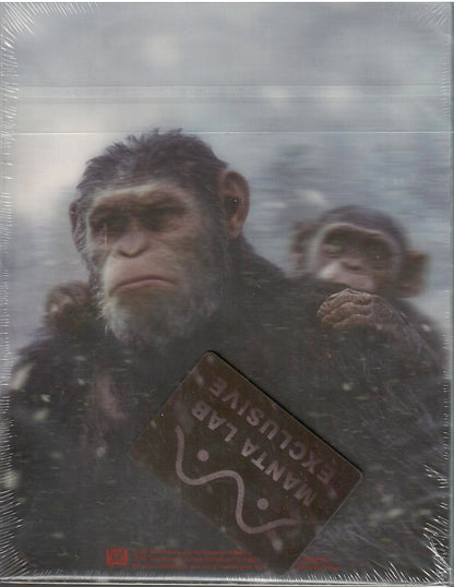 War For the Planet of the Apes 3D Double Lenticular SteelBook (ME#13)(Hong Kong)