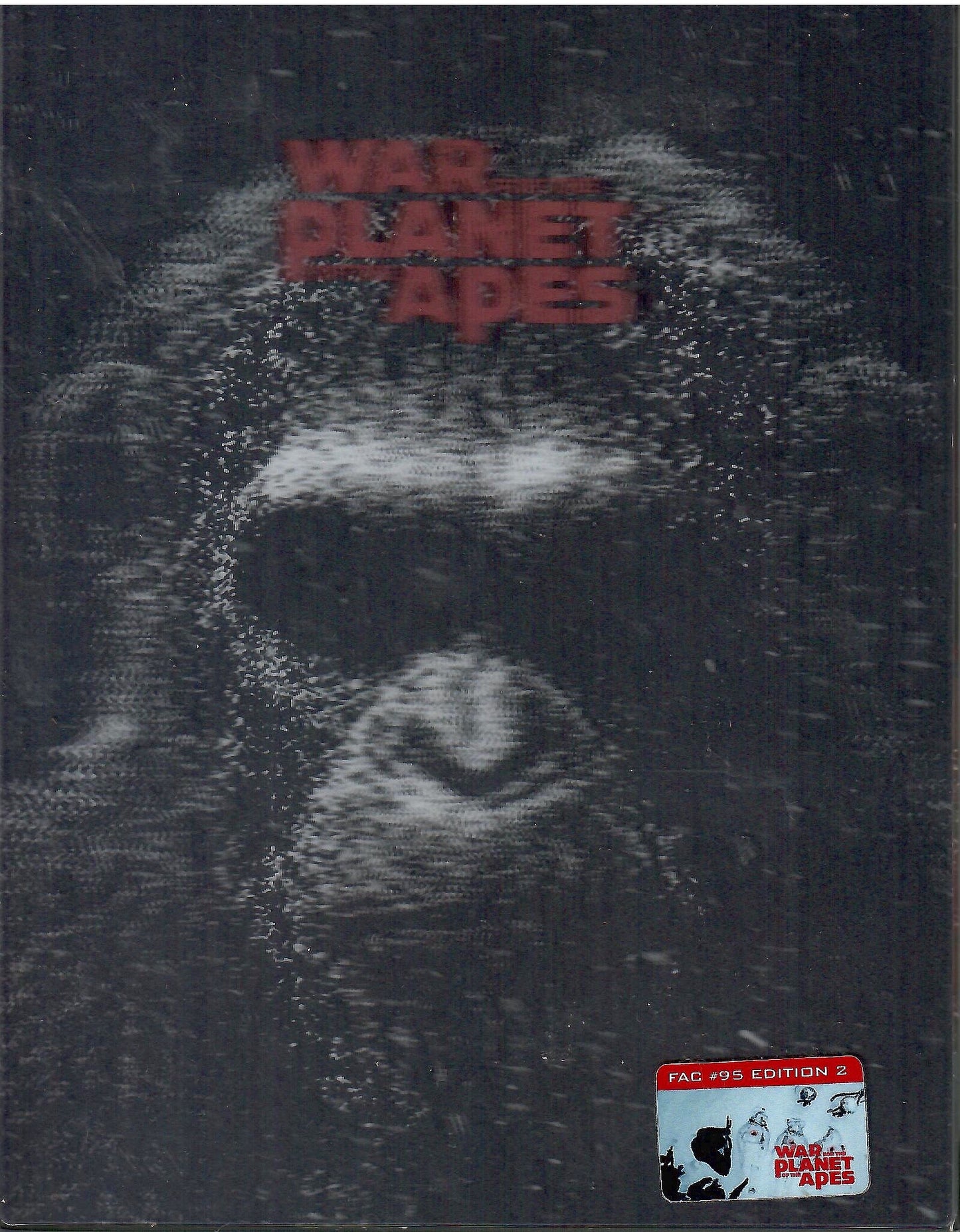 War For the Planet of the Apes 3D Lenticular SteelBook (FAC#095)(Czech)