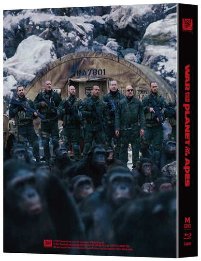 War For the Planet of the Apes 3D & 4K 1-Click SteelBook (ME#13)(Hong Kong)