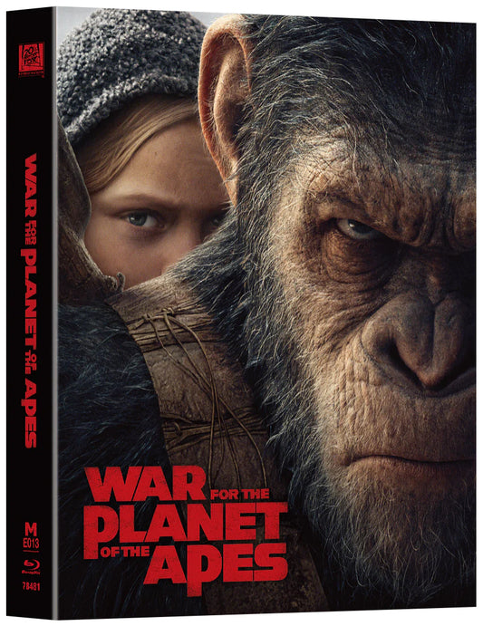 War For the Planet of the Apes 3D Lenticular SteelBook (ME#13)(Hong Kong)