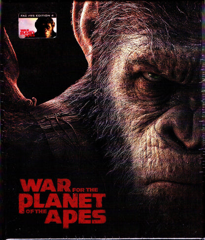 War For the Planet of the Apes 3D & 4K XL 1-Click SteelBook Maniacs Box Set (FAC#095)(Czech)