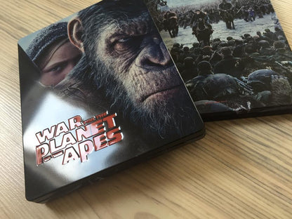 War For the Planet of the Apes 3D Full Slip SteelBook + Lenticular Magnet (FAC#095)(Czech)