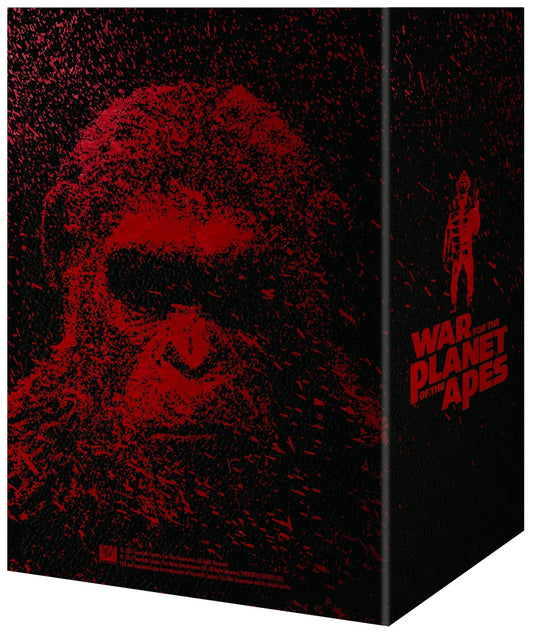 War For the Planet of the Apes 3D & 4K 1-Click SteelBook (ME#13)(Hong Kong)(EMPTY)(Slip Box)