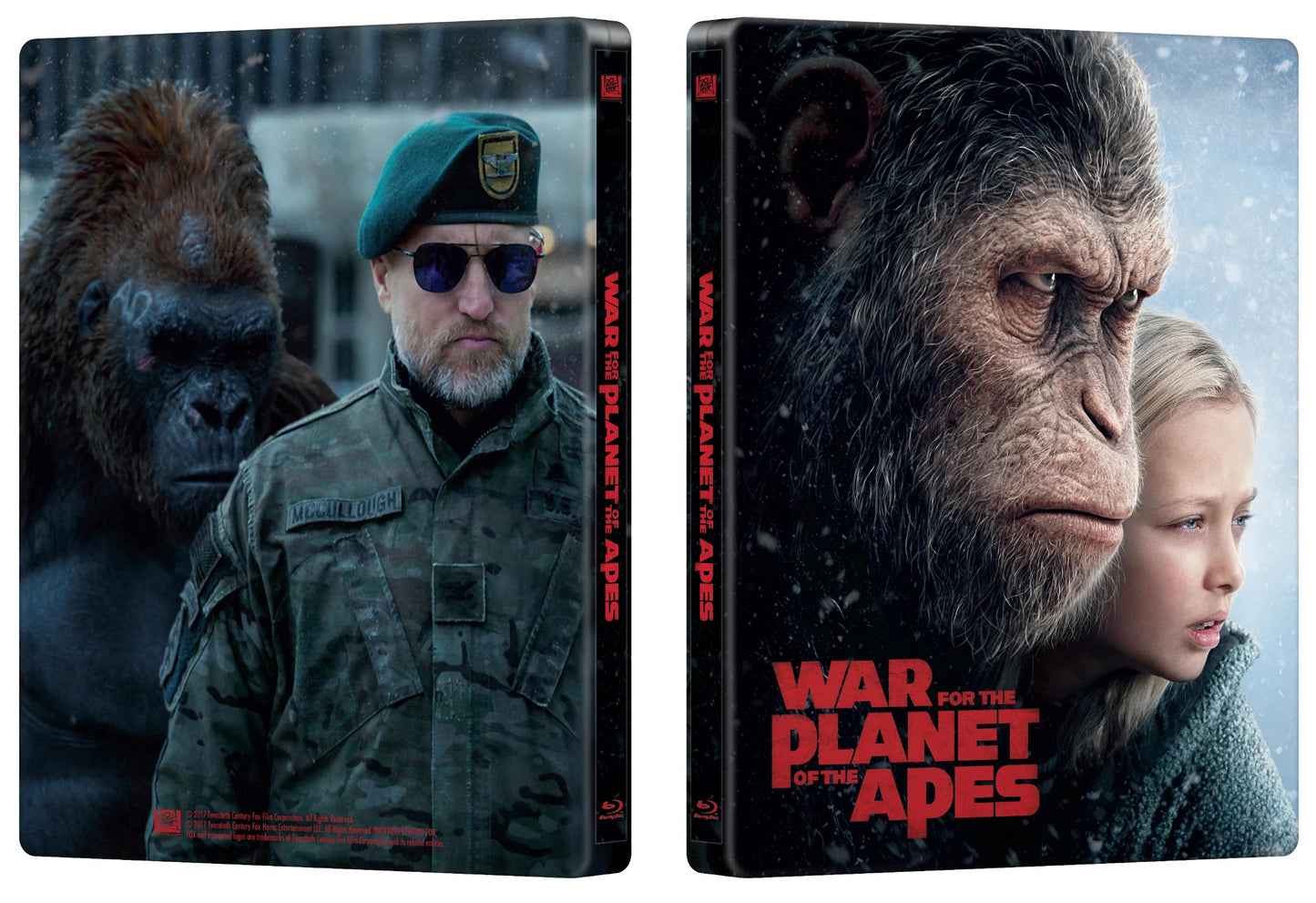 War For the Planet of the Apes 4K Full Slip SteelBook (ME#13)(Hong Kong)