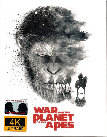 War For the Planet of the Apes 3D & 4K XL 1-Click SteelBook Maniacs Box Set (FAC#095)(Czech)