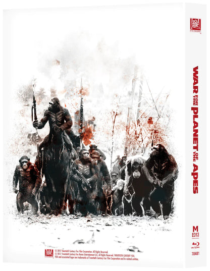 War For the Planet of the Apes 4K Full Slip SteelBook (ME#13)(Hong Kong)