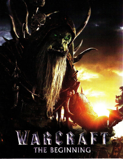 Warcraft: The Beginning 3D Full Slip SteelBook + Lenticular Magnet (FAC#64)(Czech)