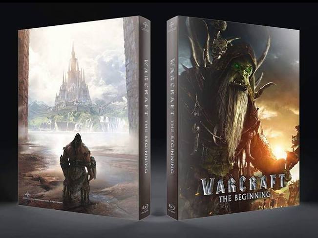 Warcraft: The Beginning 3D Full Slip SteelBook + Lenticular Magnet (FAC#64)(Czech)