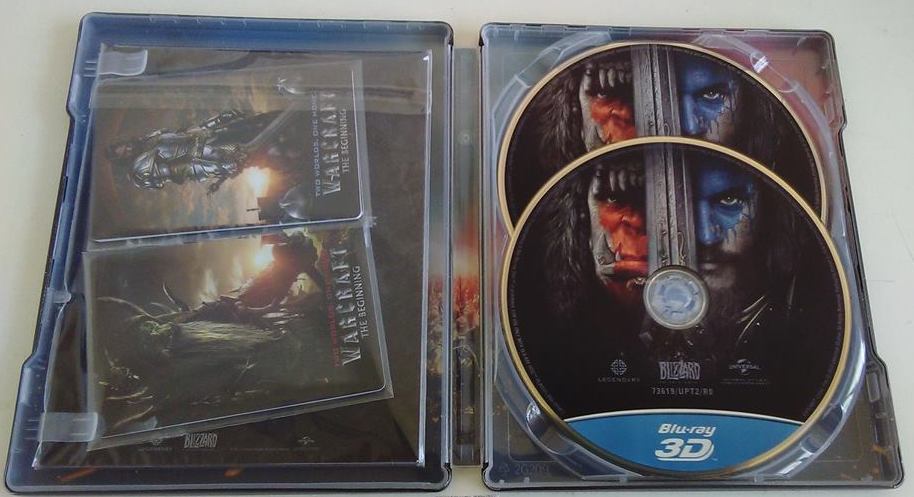 Warcraft: The Beginning 3D Full Slip SteelBook + Lenticular Magnet (FAC#64)(Czech)