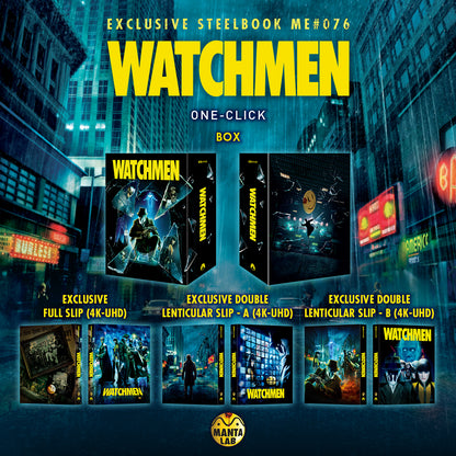 Watchmen 4K 1-Click SteelBook: The Ultimate Cut (2009)(ME#76)(Hong Kong)