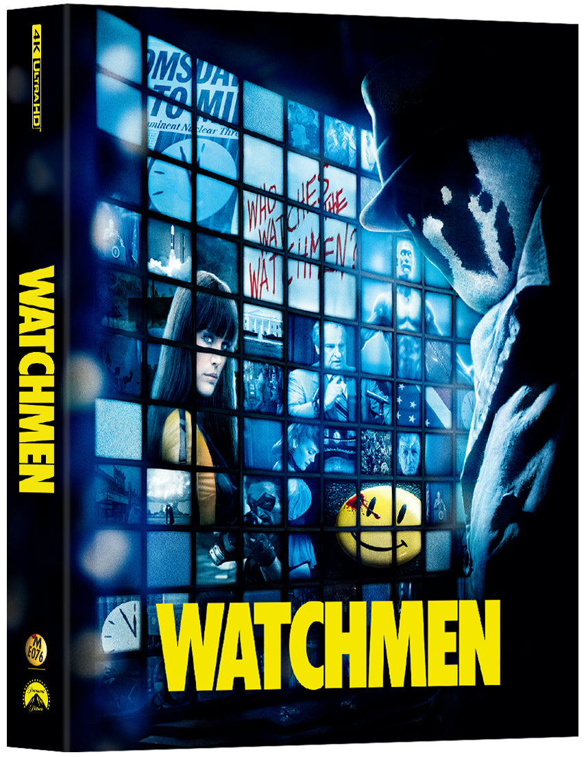 Watchmen 4K Double Lenticular A SteelBook: The Ultimate Cut (2009)(ME#76)(Hong Kong)