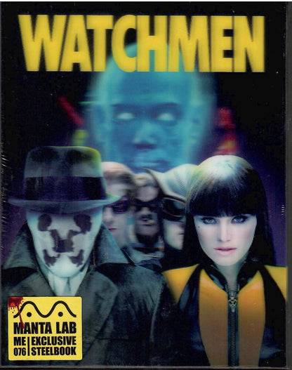 Watchmen 4K 1-Click SteelBook: The Ultimate Cut (2009)(ME#76)(Hong Kong)