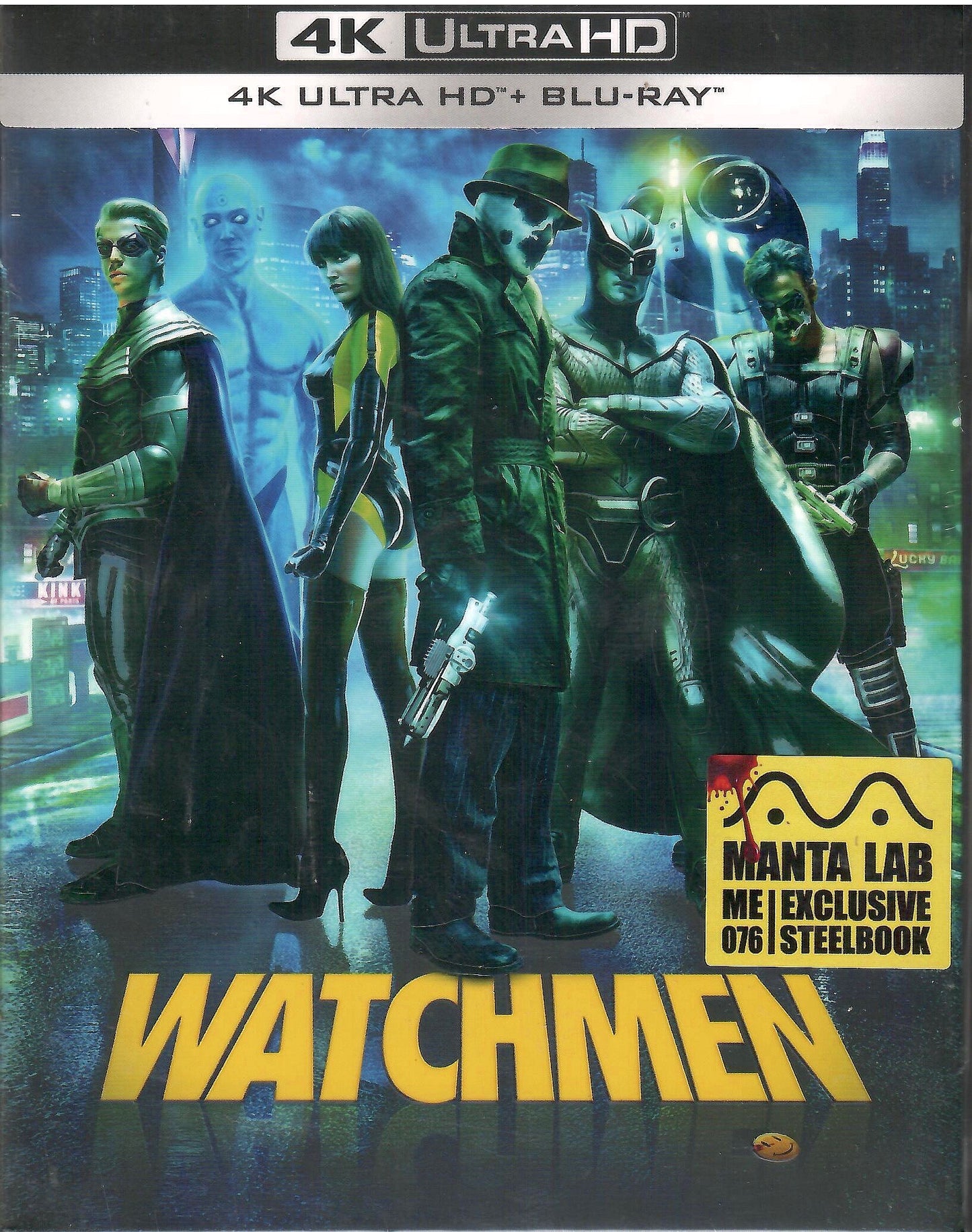 Watchmen 4K 1-Click SteelBook: The Ultimate Cut (2009)(ME#76)(Hong Kong)