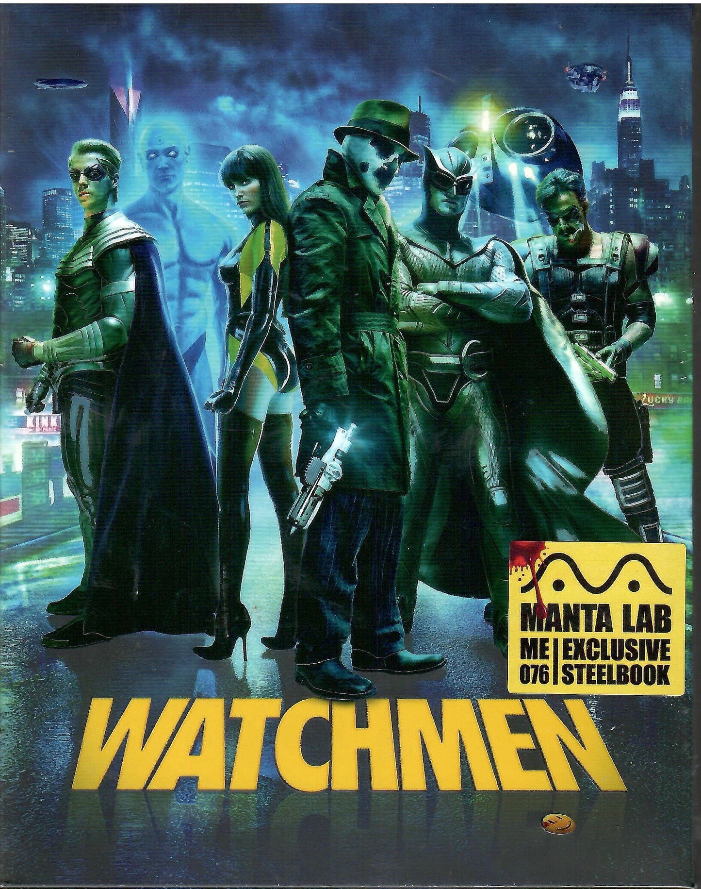 Watchmen 4K 1-Click SteelBook: The Ultimate Cut (2009)(ME#76)(Hong Kong)