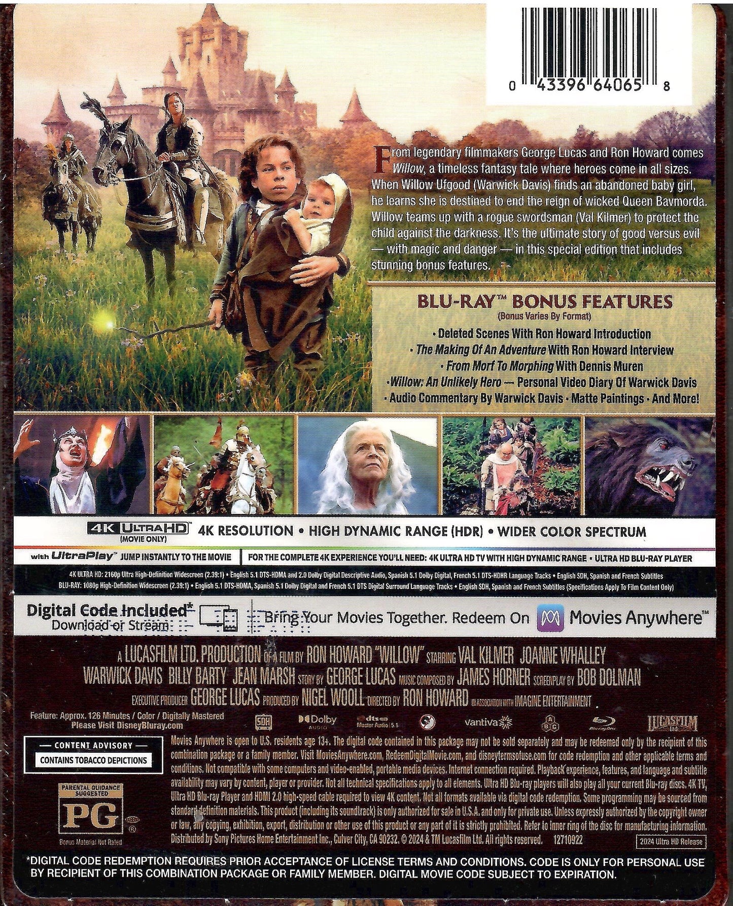 Willow 4K SteelBook (1988)