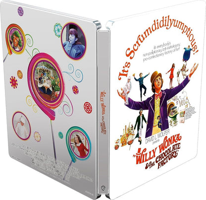 Willy Wonka and the Chocolate Factory 4K SteelBook