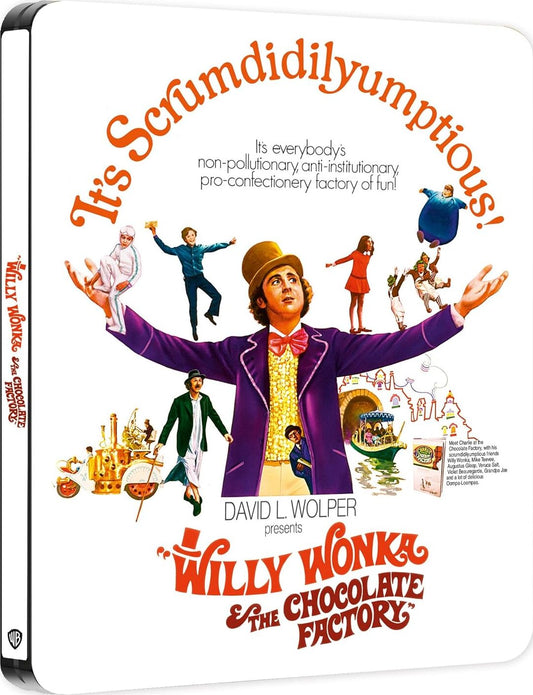 Willy Wonka and the Chocolate Factory 4K SteelBook