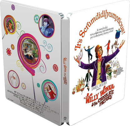 Willy Wonka and the Chocolate Factory 4K SteelBook (Re-release)(UK)