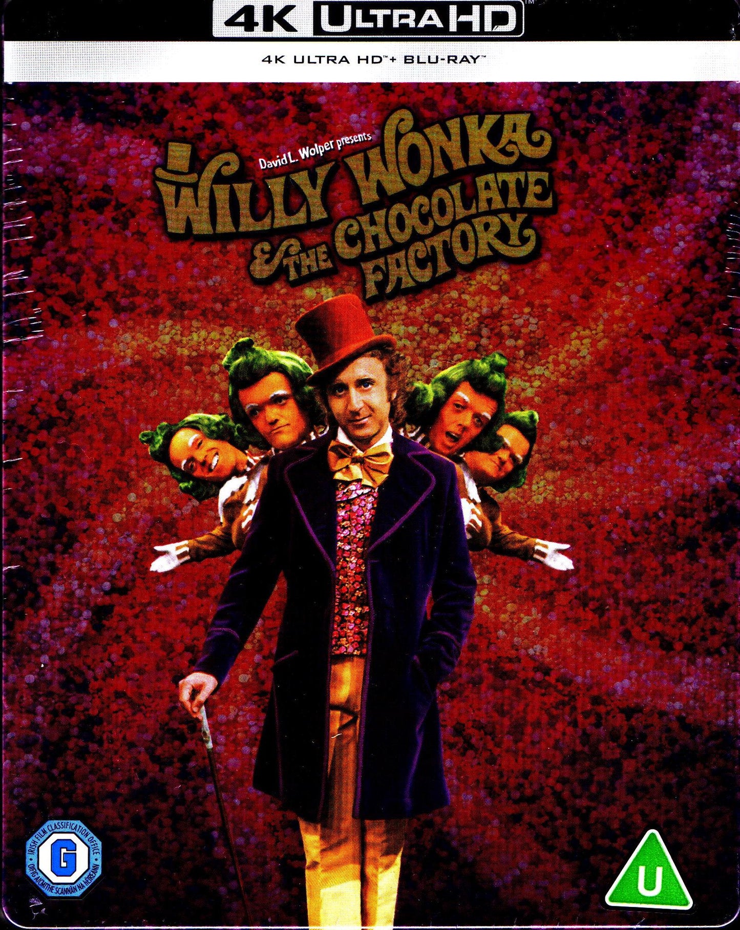 Willy Wonka and the Chocolate Factory 4K SteelBook (UK)