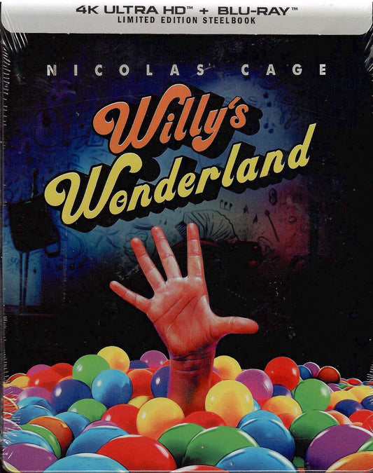 Willy's Wonderland 4K SteelBook