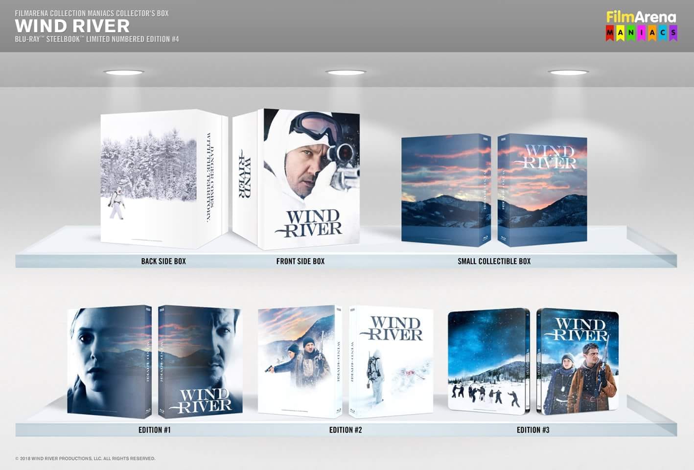 Wind River 1-Click SteelBook Maniacs Box Set (FAC#96)(Czech)