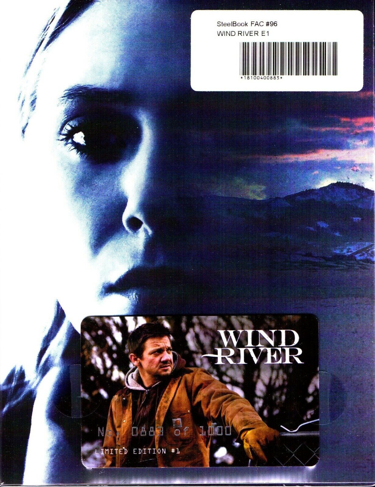 Wind River Lenti Slip Steelbook W sold Maniacs Box (Filmarena) (BLU-RAY)