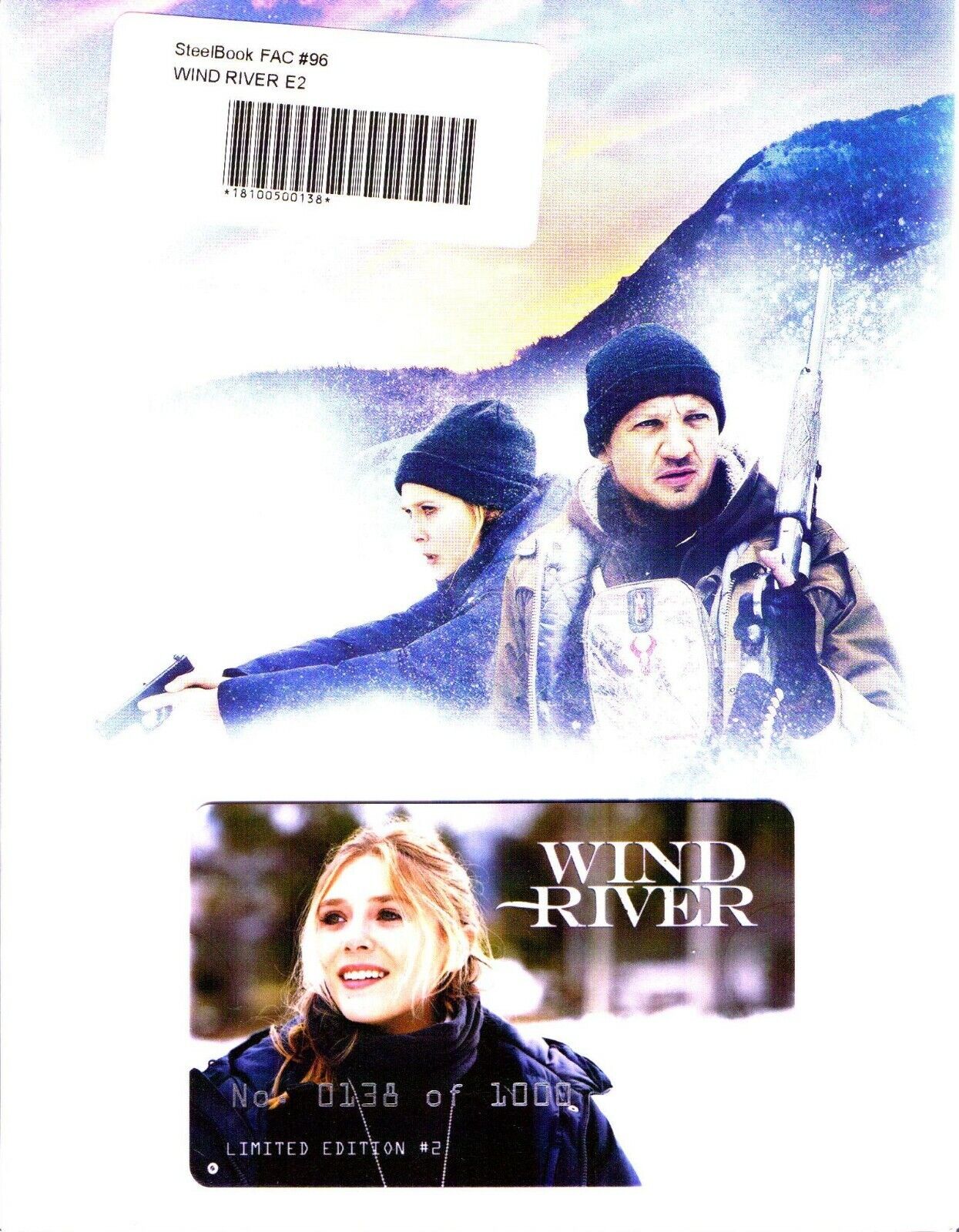 Wind River 1-Click SteelBook Maniacs Box Set (FAC#96)(Czech)