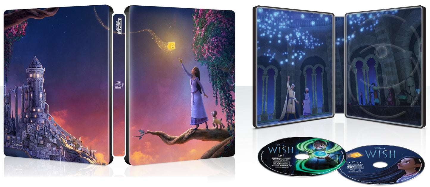 Wish 4K SteelBook (2023)(Exclusive)