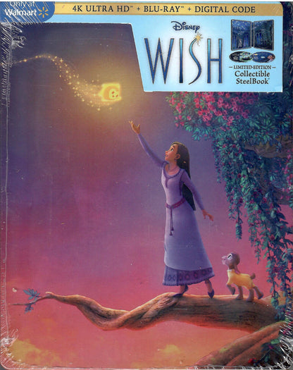 Wish 4K SteelBook (2023)(Exclusive)