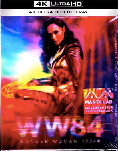 Wonder Woman 1984 4K Lenticular SteelBook (ME#38)(Hong Kong)