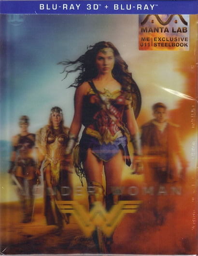 Wonder Woman 3D Lenticular SteelBook (2017)(ME#11)(Hong Kong)