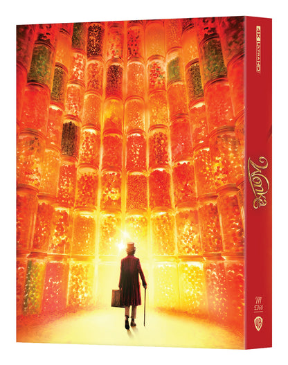 Wonka 4K Double Lenticular B SteelBook (ME#68)(2023)(Hong Kong)