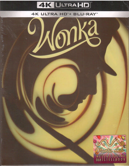 Wonka 4K Full Slip SteelBook (ME#68)(2023)(Hong Kong)