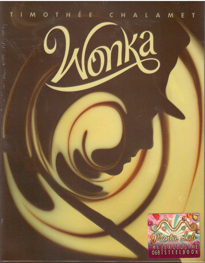 Wonka 4K Full Slip SteelBook (ME#68)(2023)(Hong Kong)