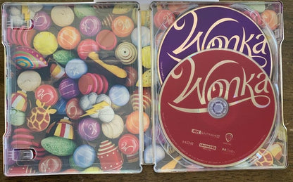 Wonka 4K SteelBook (2023)(Exclusive)