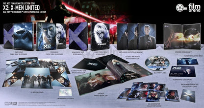 X2: X-Men United Full Slip SteelBook + Lenticular Magnet (FAC#53)(Czech)