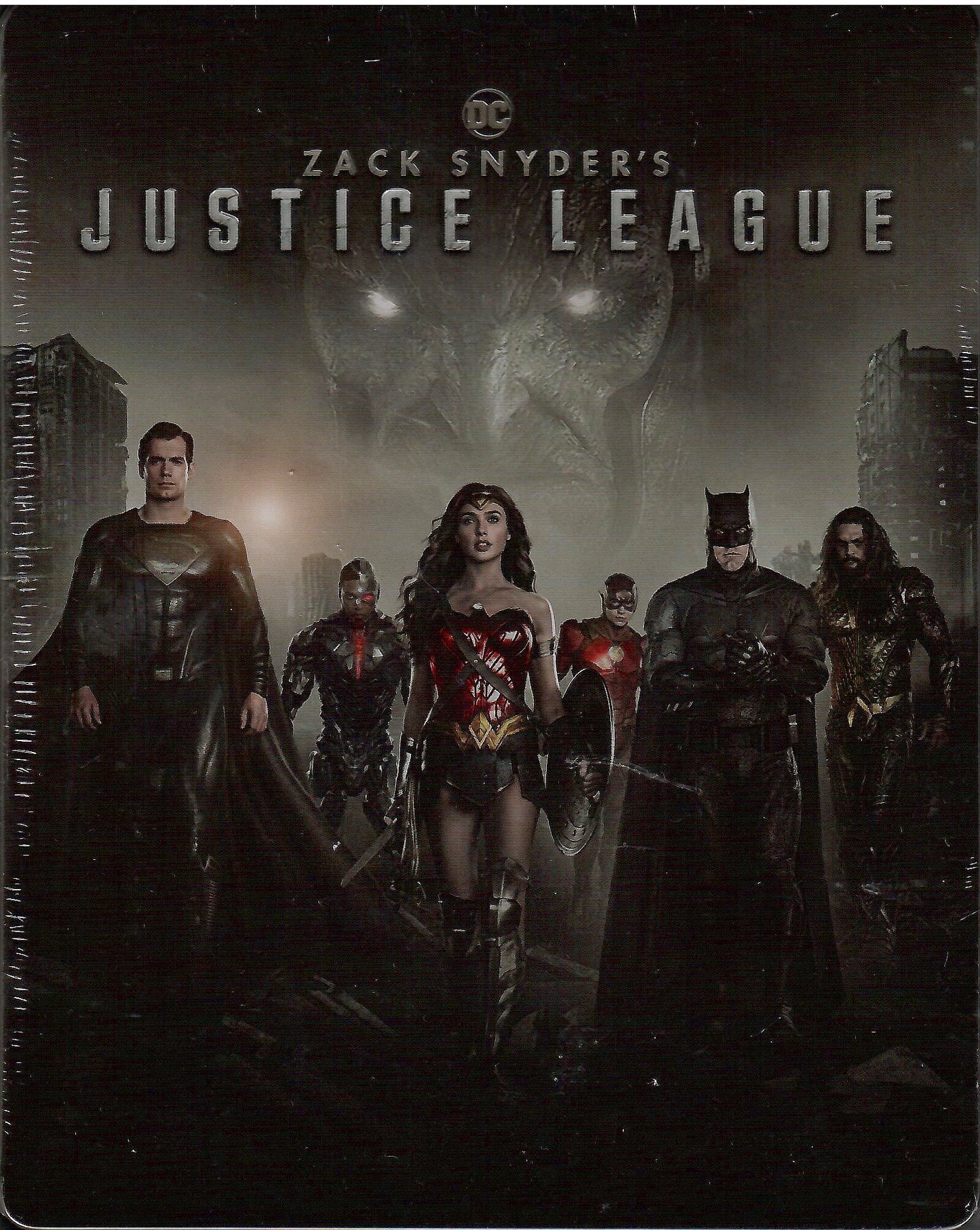 Zack Snyder's Justice League 4K SteelBook: Atlantean Mother Box (ME#39)(2017)(Hong Kong)