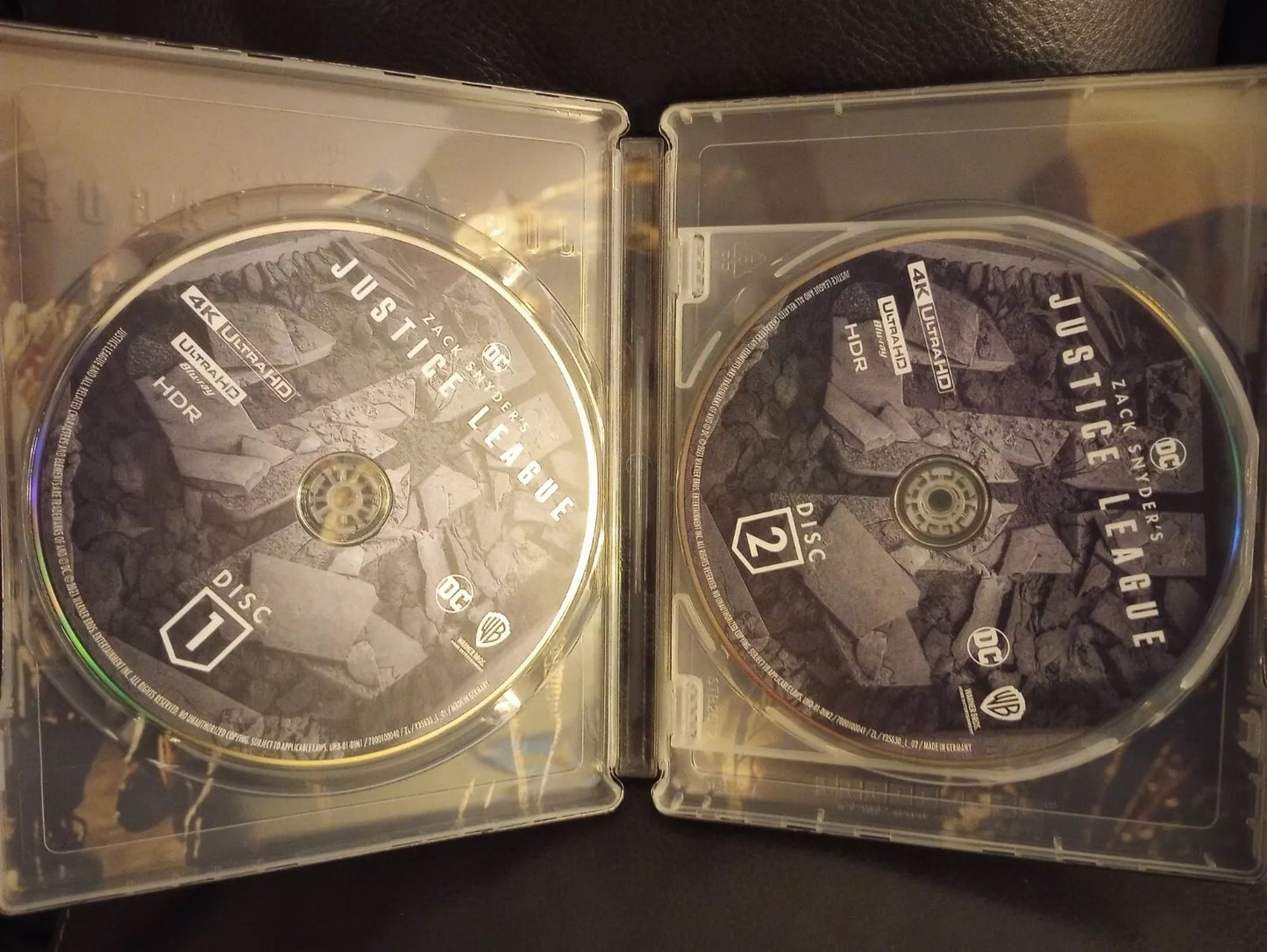 Zack Snyder's Justice League 4K SteelBook (ME#39)(2017)(Hong Kong)