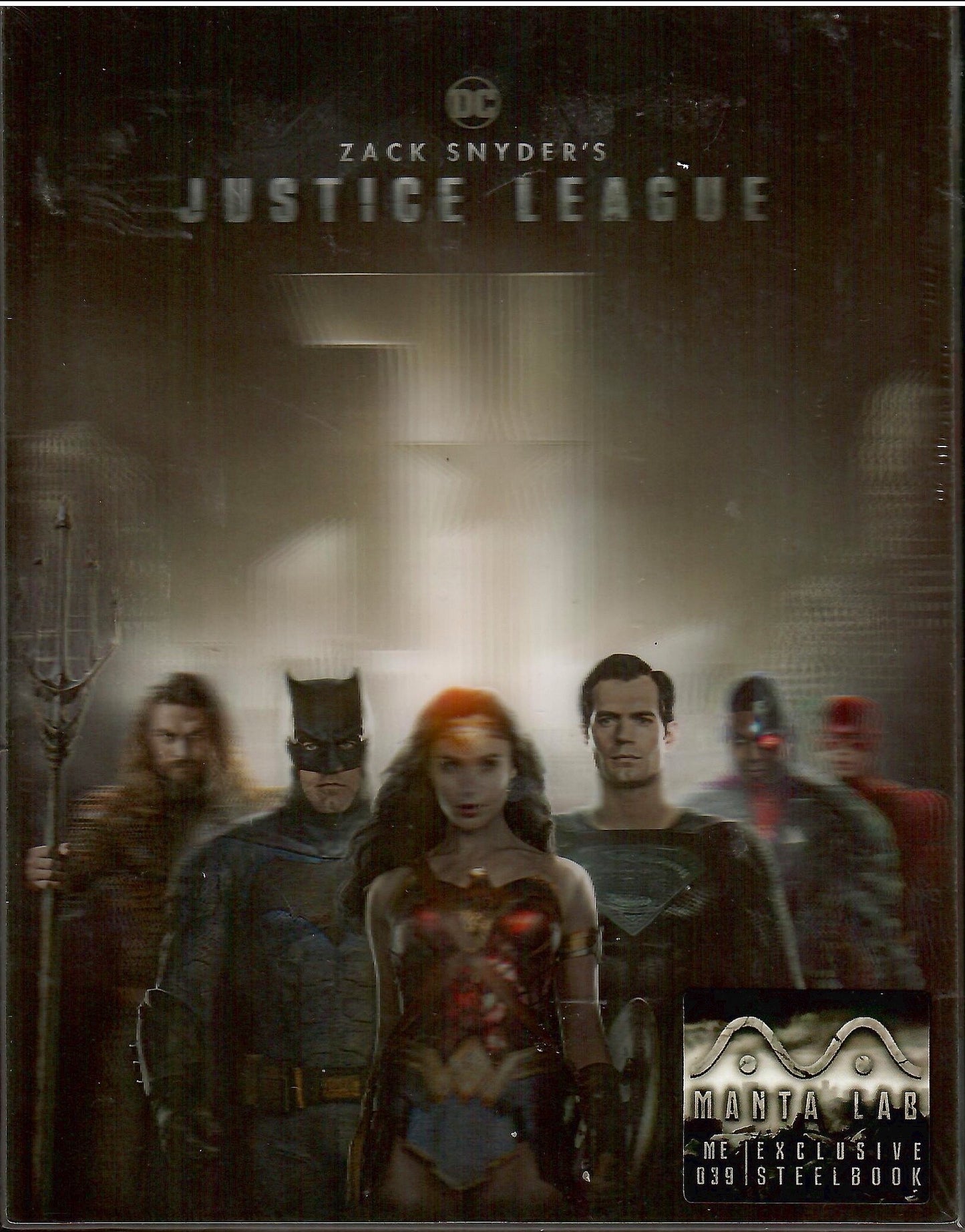 Zack Snyder's Justice League 4K Lenticular SteelBook (ME#39)(2017)(Hong Kong)